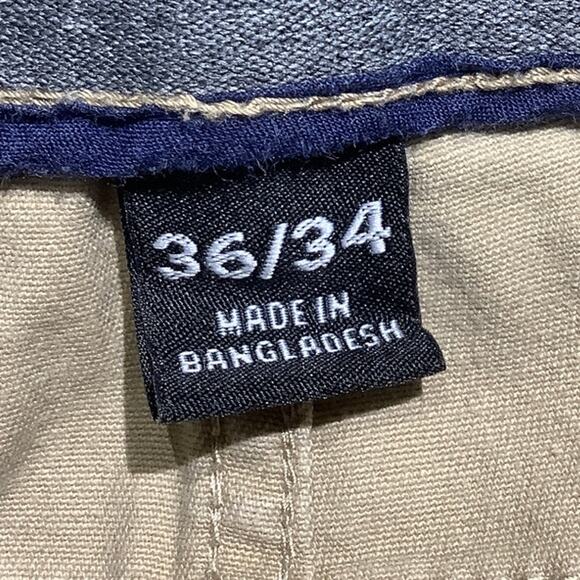 Iron Co Khaki Pants Tan Men’s 36x34 — Straight Leg, Casual, Lightweight - Picture 3 of 9